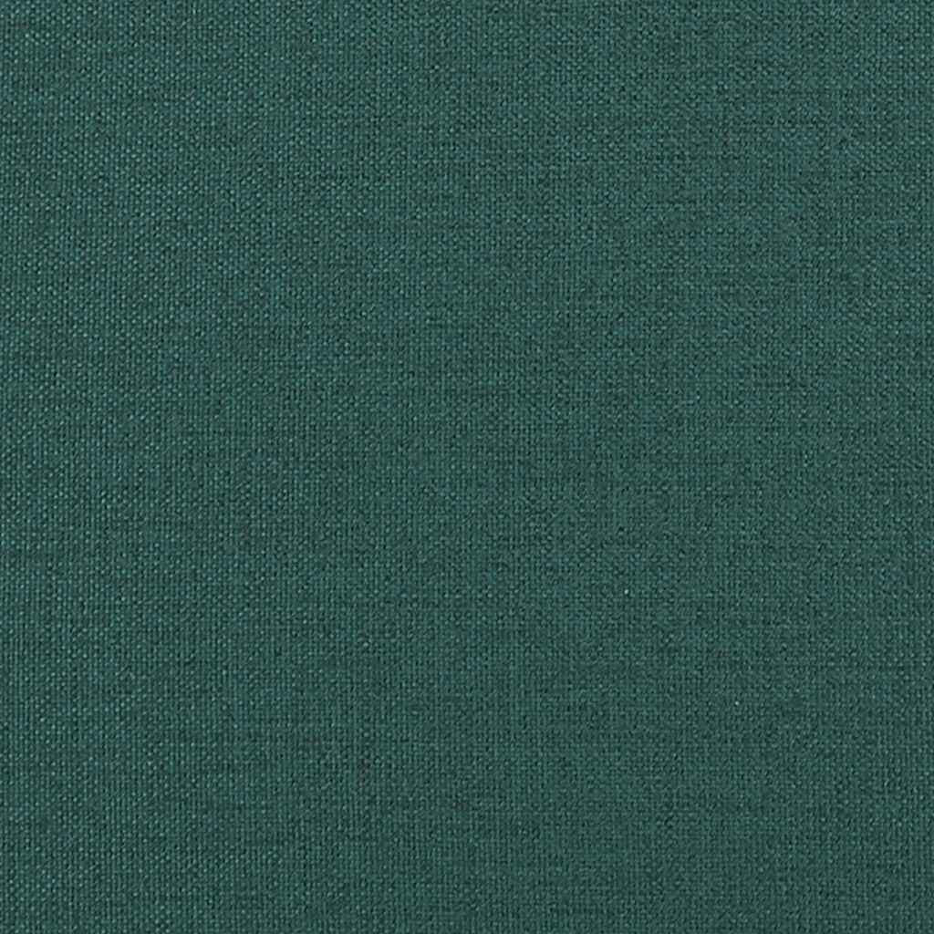 vidaXL Πολυθρόνα Relax Σκούρο Πράσινο Υφασμάτινη