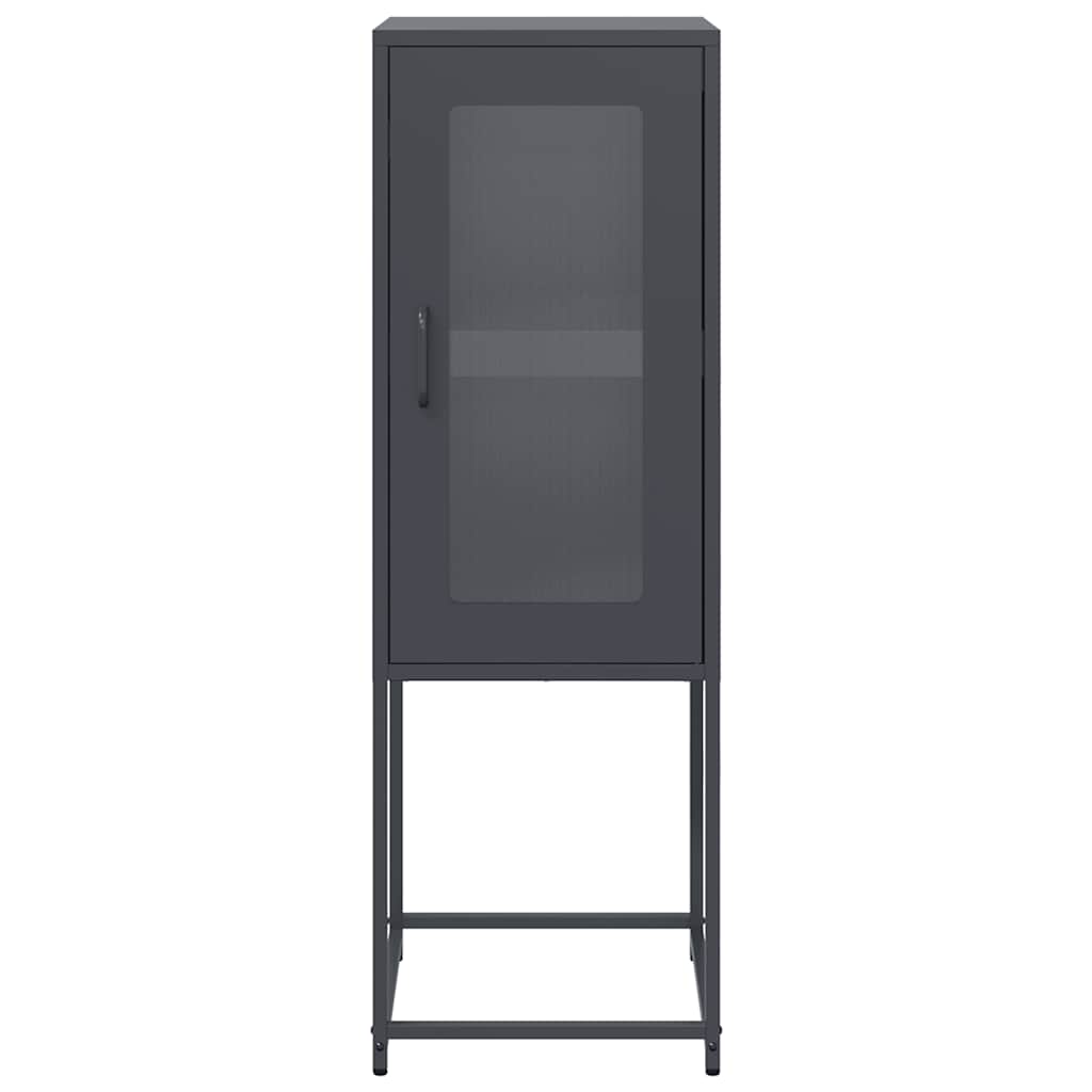 vidaXL Sideboard Ανθρακί 36x39x107 cm Ατσάλι ψυχρής έλασης