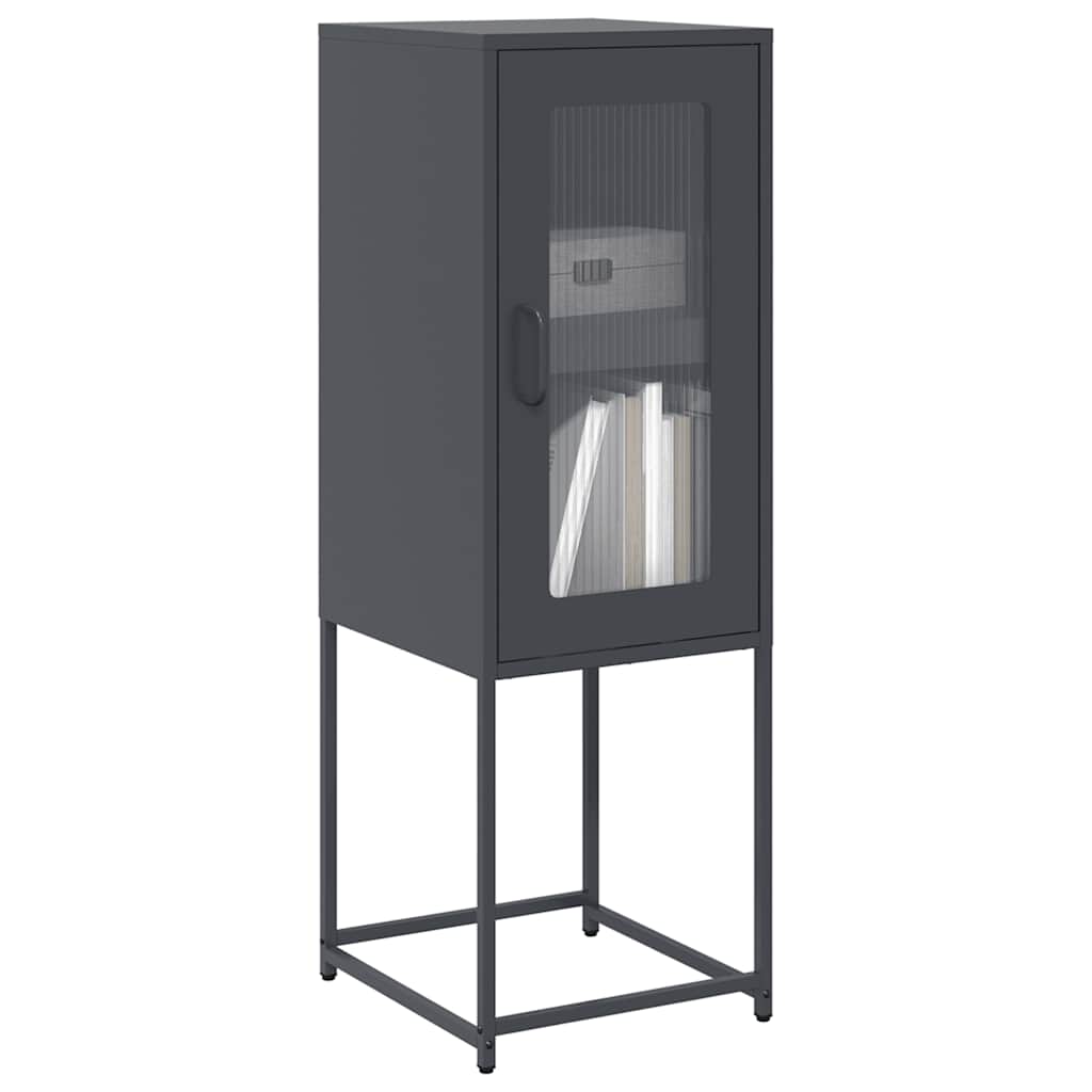 vidaXL Sideboard Ανθρακί 36x39x107 cm Ατσάλι ψυχρής έλασης