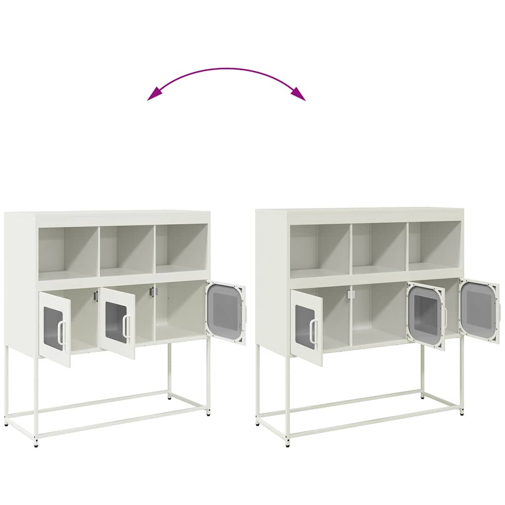 vidaXL Ντουλάπι Πράσινη Λαδί 100,5x39x107 εκ. από Χάλυβα Ψυχρής Έλασης