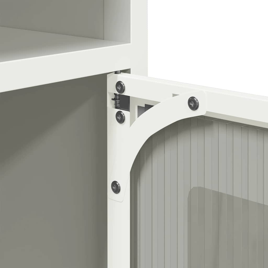 vidaXL Ντουλάπι Πράσινη Λαδί 100,5x39x107 εκ. από Χάλυβα Ψυχρής Έλασης