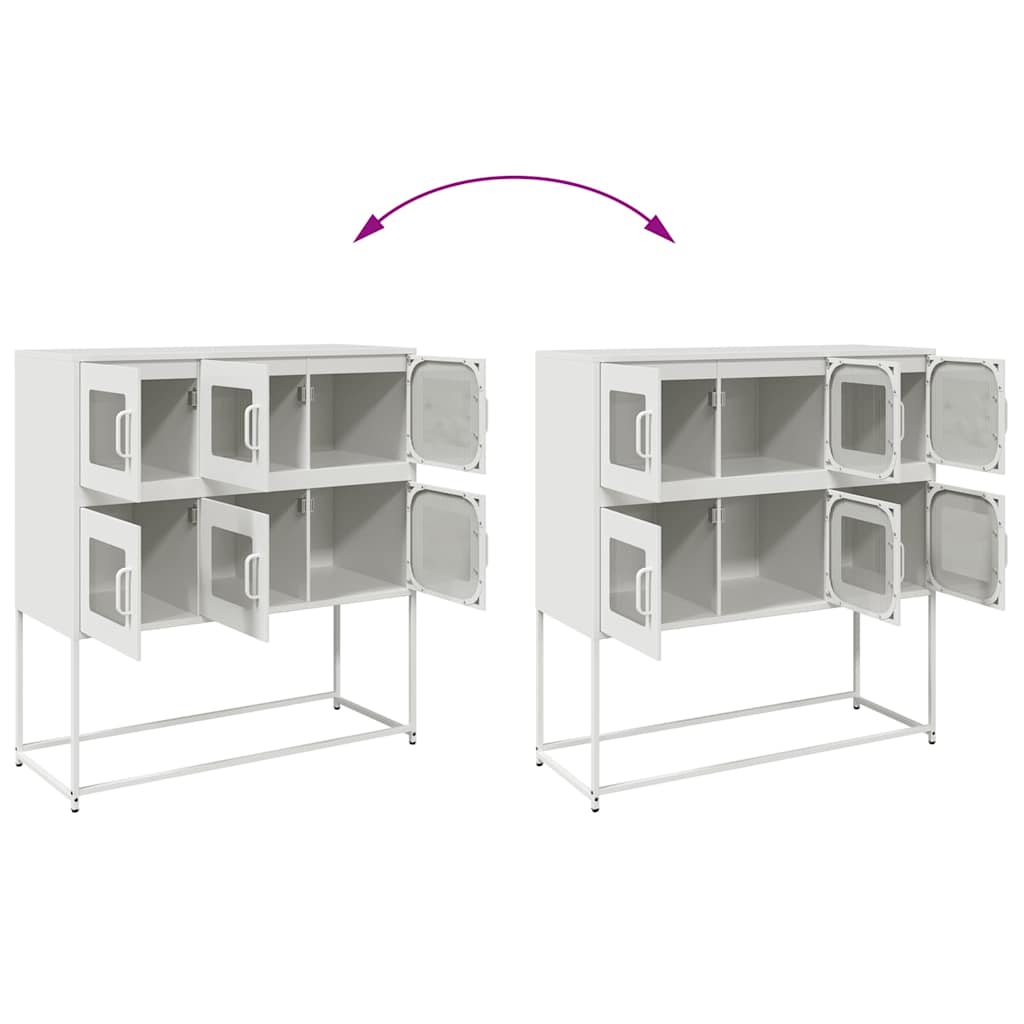 vidaXL Ντουλάπι Πράσινη Λαδί 100,5x39x107 εκ. από Χάλυβα Ψυχρής Έλασης