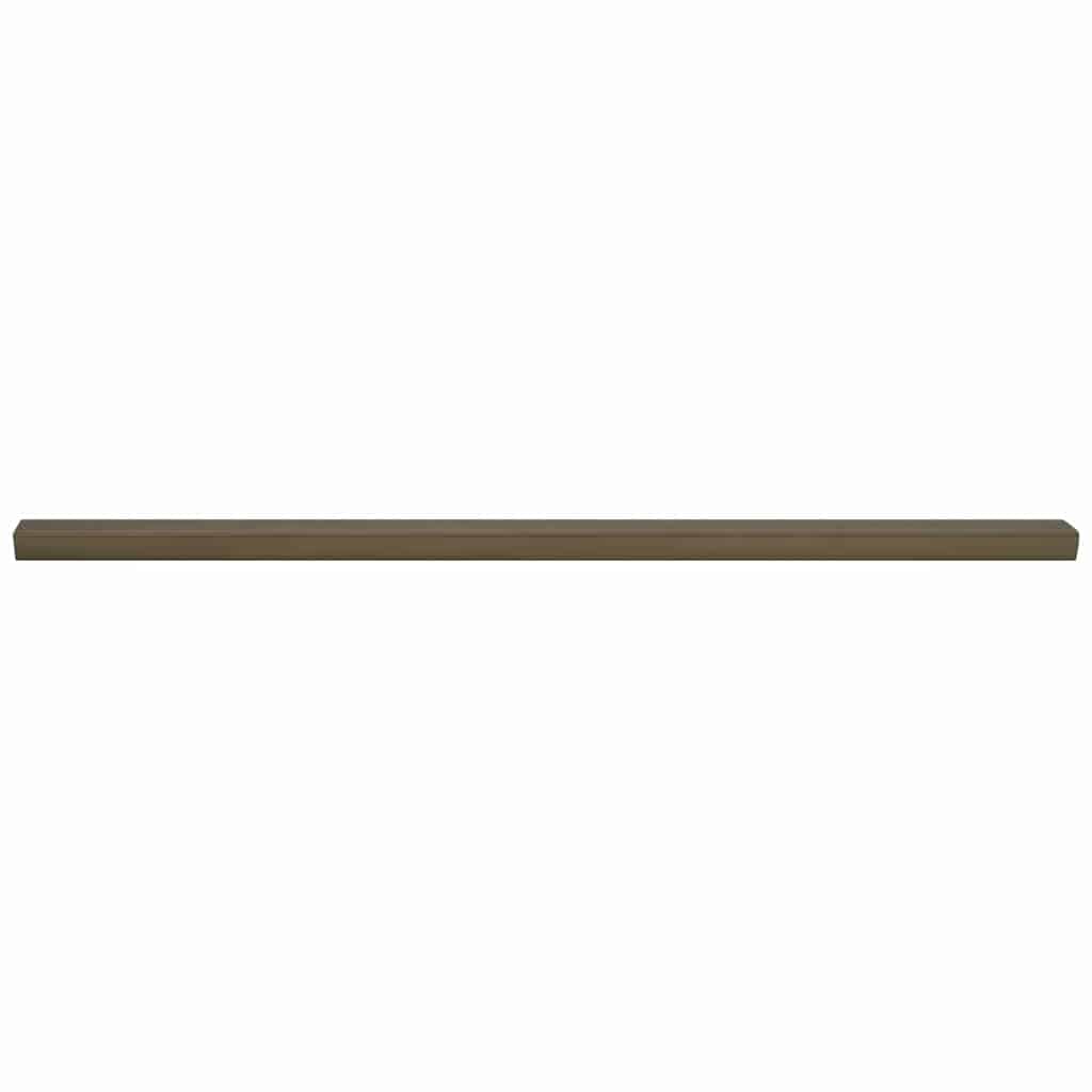vidaXL Προστατευτικά ακμών σκάλας 30 pcs Καφέ 67 cm Αλουμίνιο