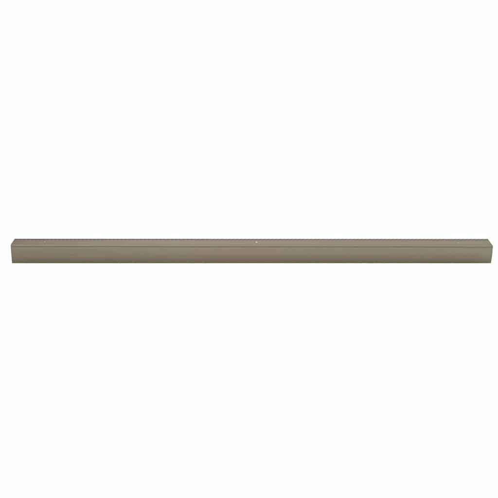 vidaXL Προστατευτικά ακμών σκάλας 10 pcs Μπρονζέ 67 cm Αλουμίνιο