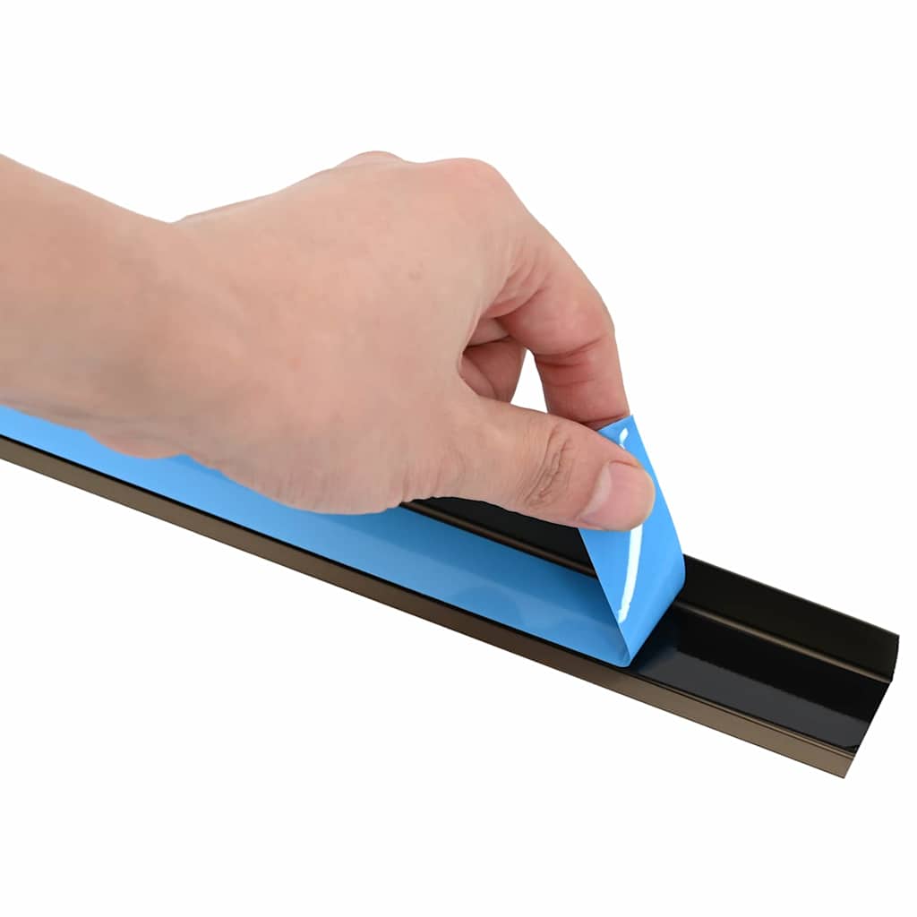 vidaXL Προστατευτικά ακμών σκάλας 10 pcs Καφέ 67 cm Αλουμίνιο