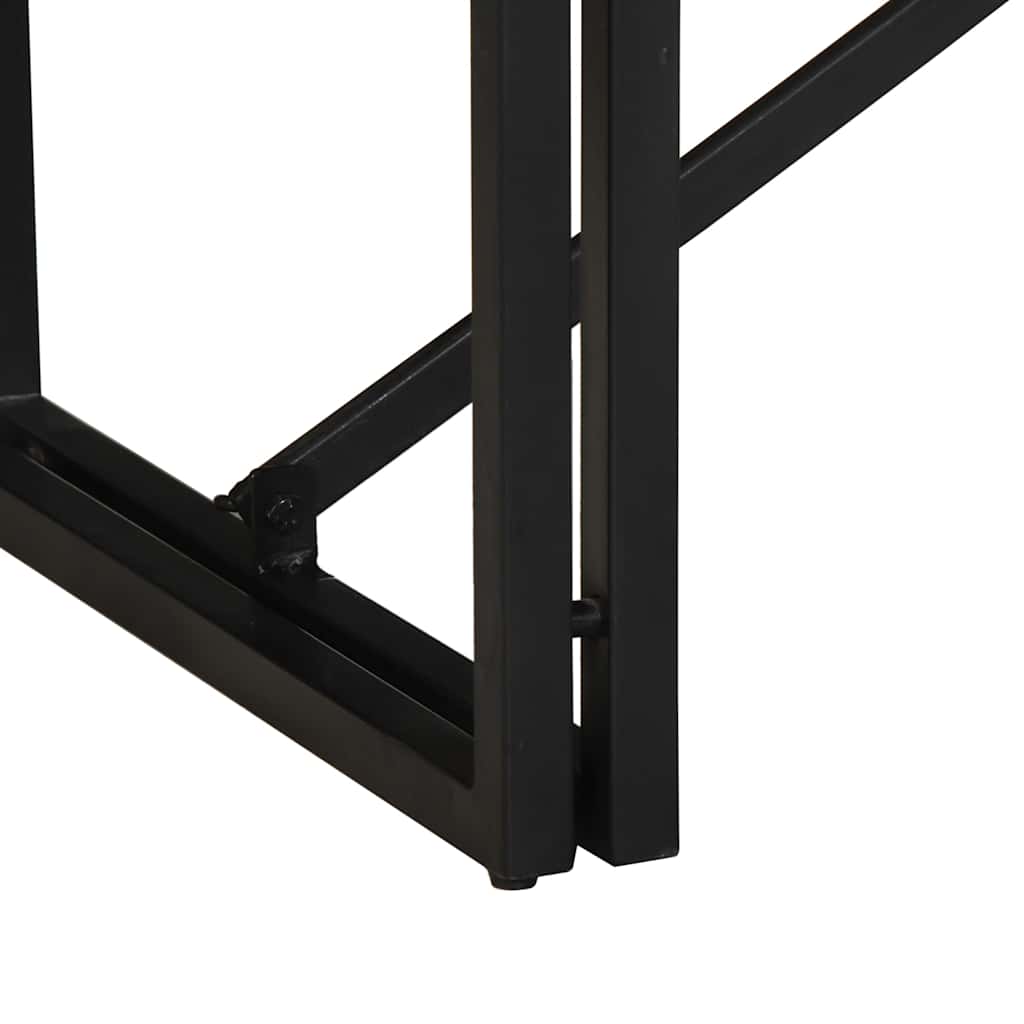 vidaXL Τραπεζάκι σαλονιού πολύχρωμο Ξύλο μασίφ αναγεννημένο