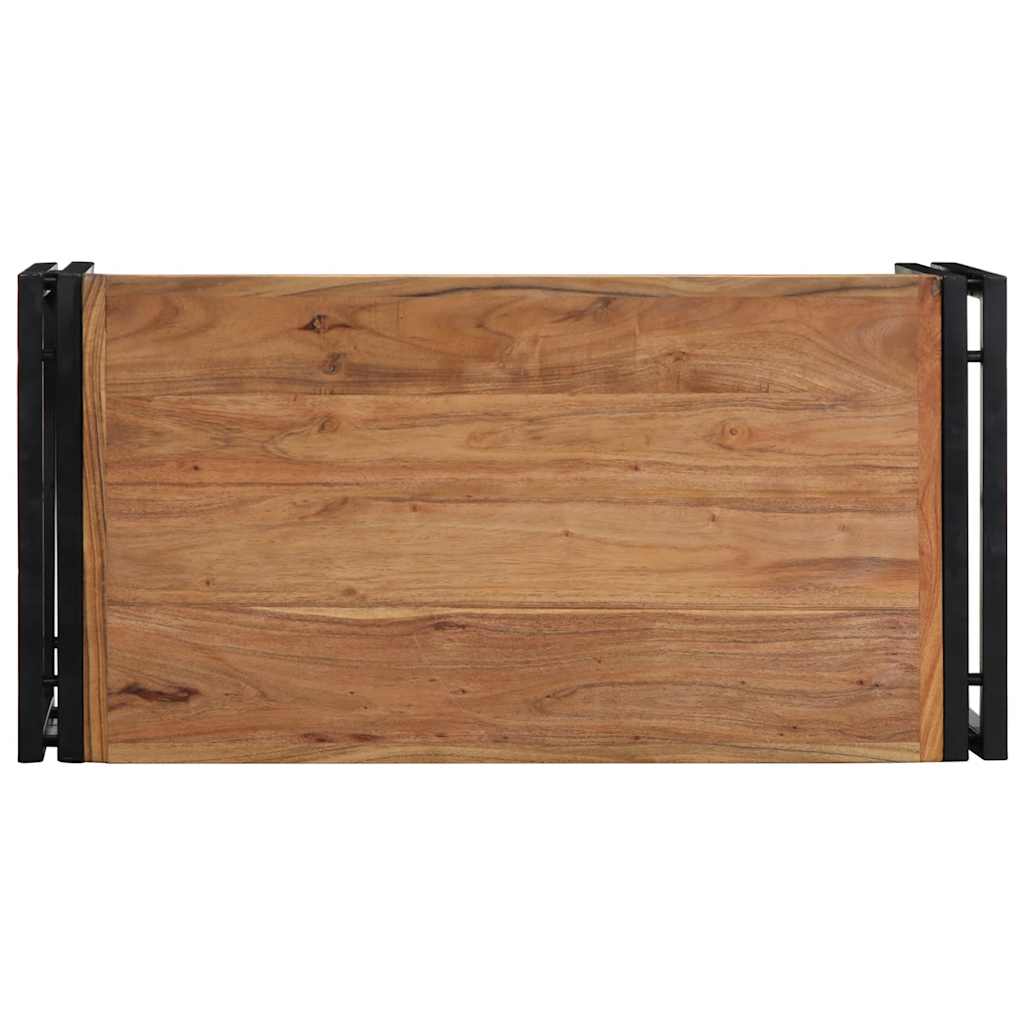 vidaXL Τραπεζάκι σαλονιού 80x40x35 cm μασίφ ξύλο ακακίας