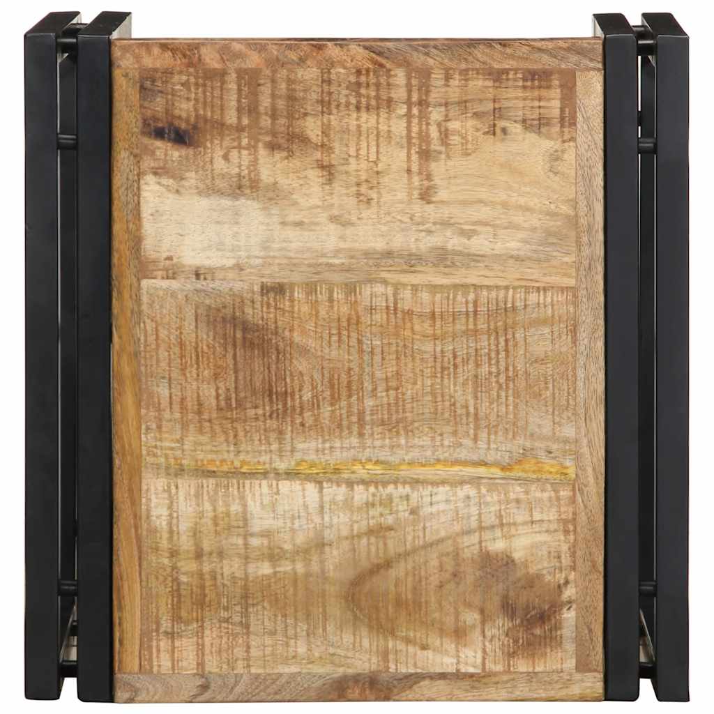 vidaXL Τραπεζάκι σαλονιού 40x40x35 cm Στερεό ακατέργαστο ξύλο Mango