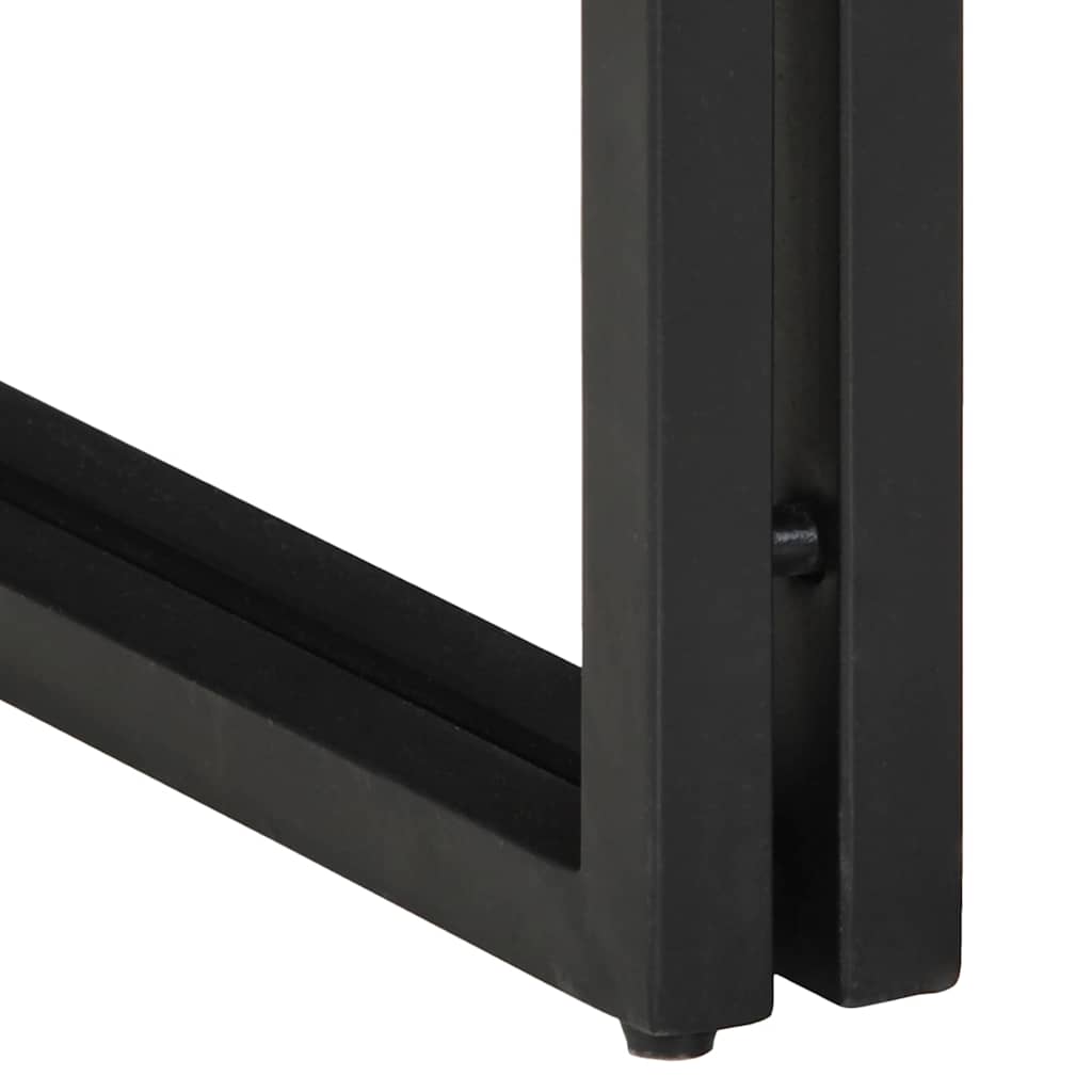 vidaXL End Table με συρτάρι Καφέ 40 x 40 x 50 cm Μασίφ ξύλο ακακίας