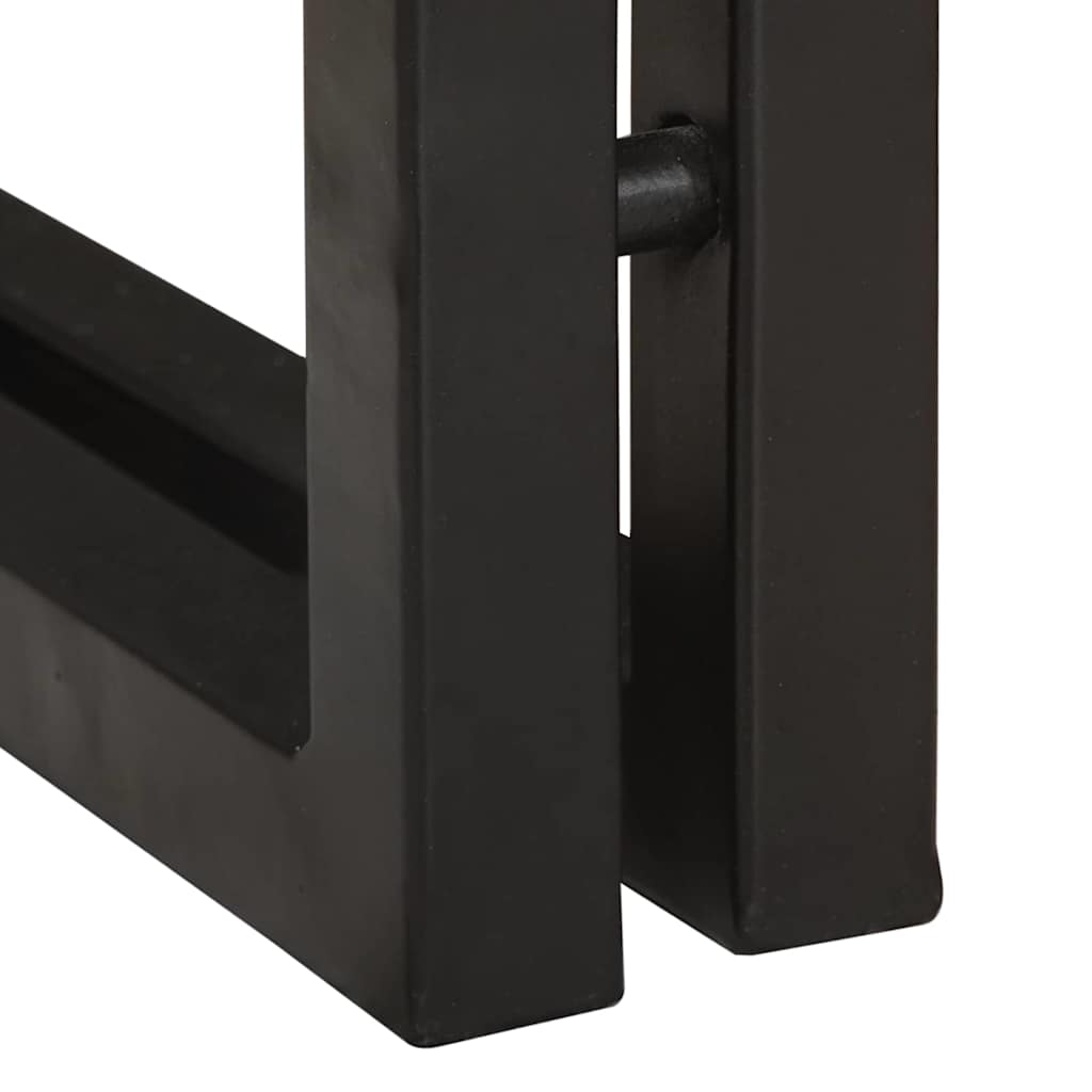 vidaXL End Table με συρτάρι 30 x 30 x 40 cm Στερεό Ανακτηθέν Ξύλο
