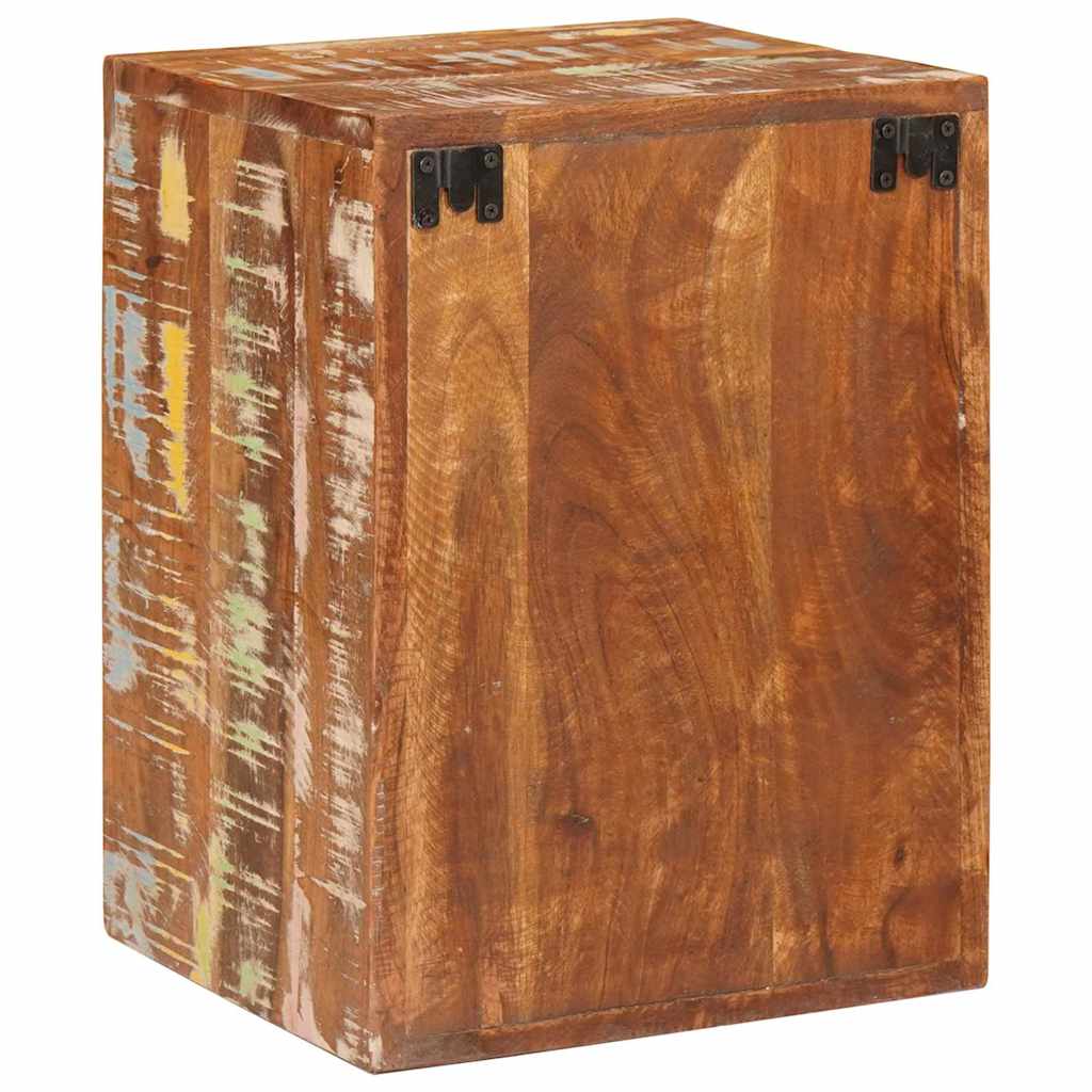 vidaXL Κομοδίνο Καφέ 35 x 33 x 48 εκ Ανακτημένο Στερεό Ξύλο