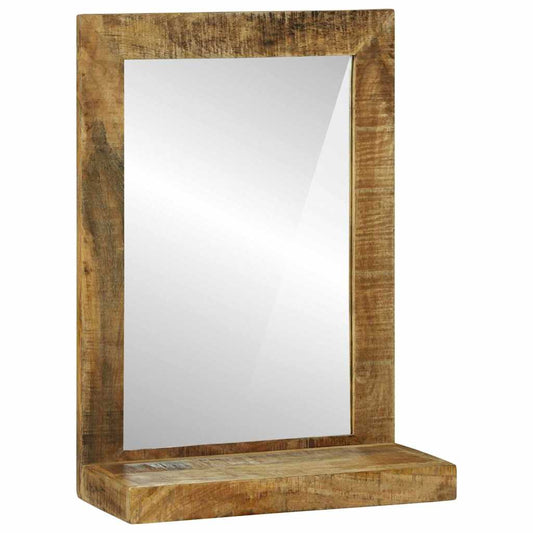 vidaXL Καθρέφτης 50x22x70 cm Μασίφ Ρουστίκ Ξύλο Μάνγκο