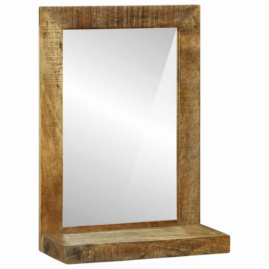 vidaXL Καθρέφτης 50x22x70 cm Μασίφ Ρουστίκ Ξύλο Μάνγκο