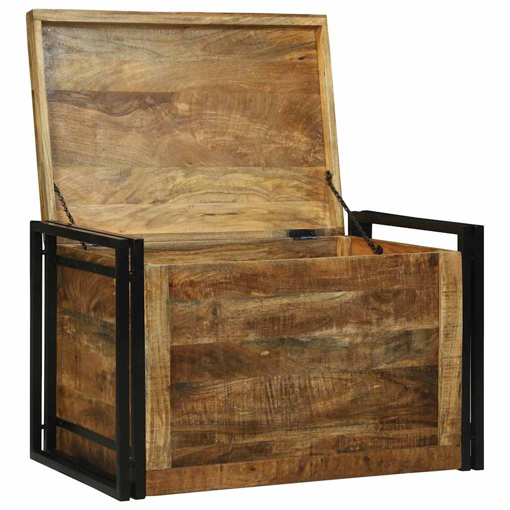 vidaXL κιβώτιο αποθήκευσης 80x50x50 εκ. μάνγκο