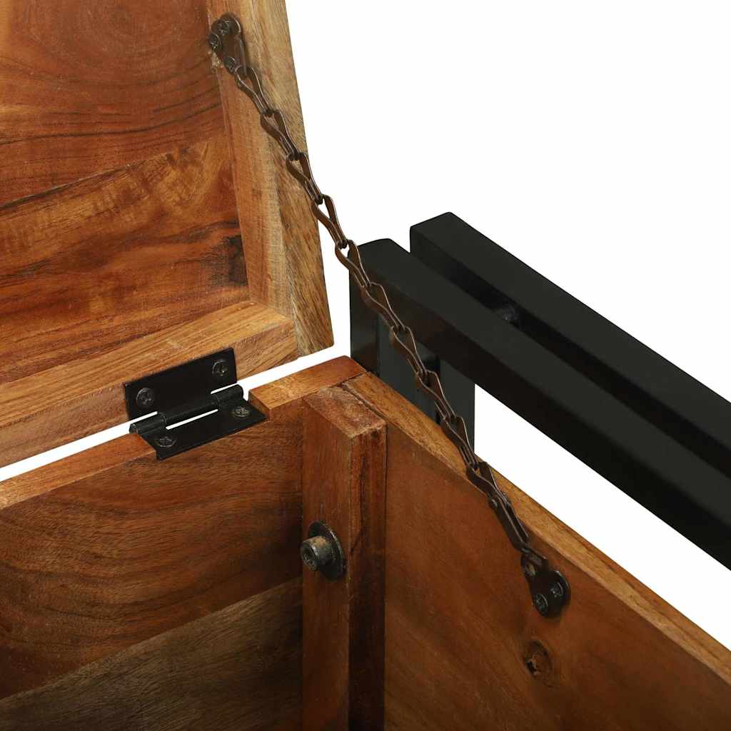 vidaXL Αποθηκευτικές Κάσες Καστανό 40 x 40 x 40 cm Μασίφ ξύλο ακακίας