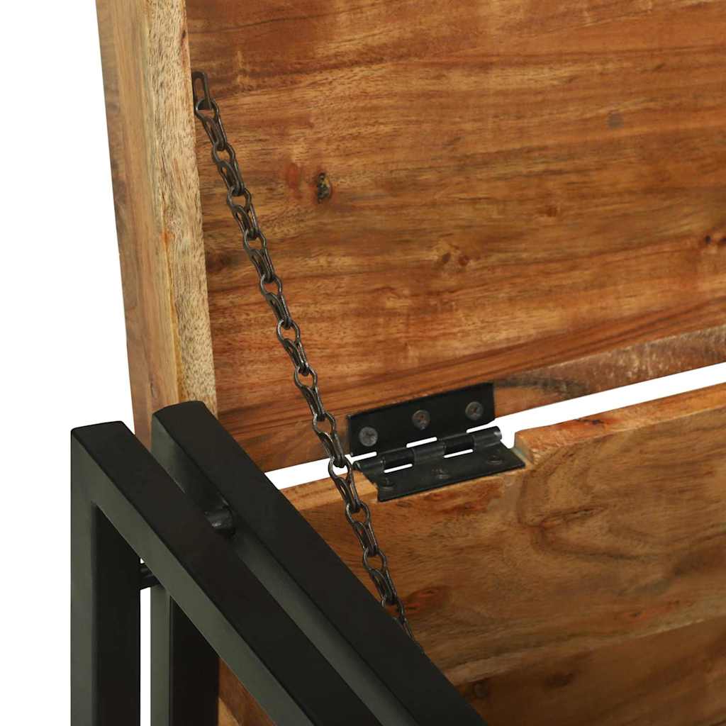 vidaXL Κουτί Αποθήκευσης 60x40x41 εκ. - Στερεό Ξύλο Ακακίας