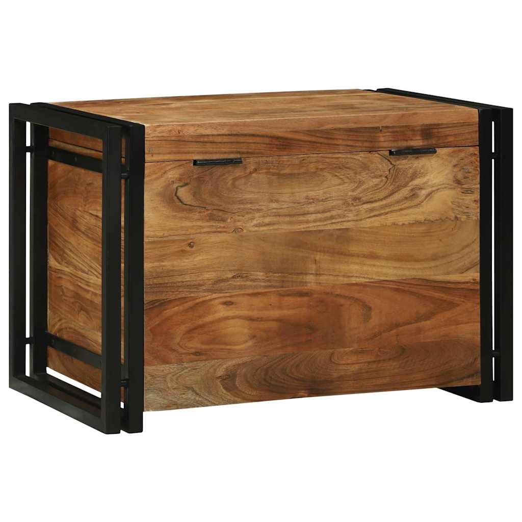 vidaXL Κουτί Αποθήκευσης 60x40x41 εκ. - Στερεό Ξύλο Ακακίας