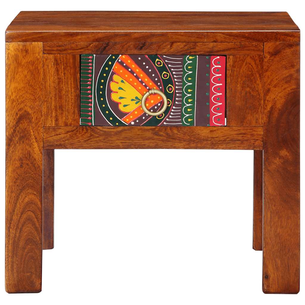 vidaXL Κομοδίνο 40x40x36 cm από μασίφ ξύλο ακακίας