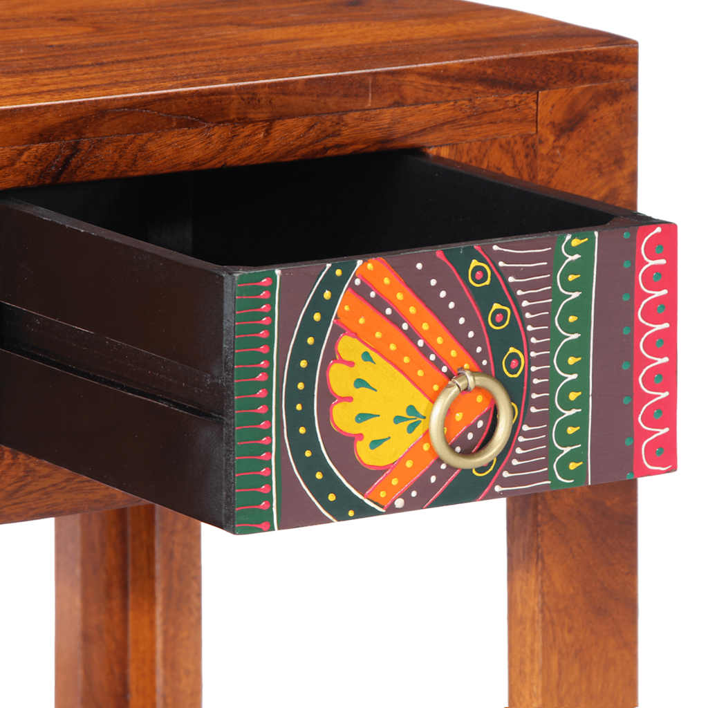 vidaXL Κομοδίνο 40x40x36 cm από μασίφ ξύλο ακακίας