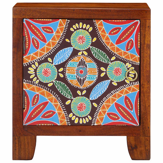 vidaXL Κομοδίνο 40x30x45 cm από μασίφ ξύλο ακακίας