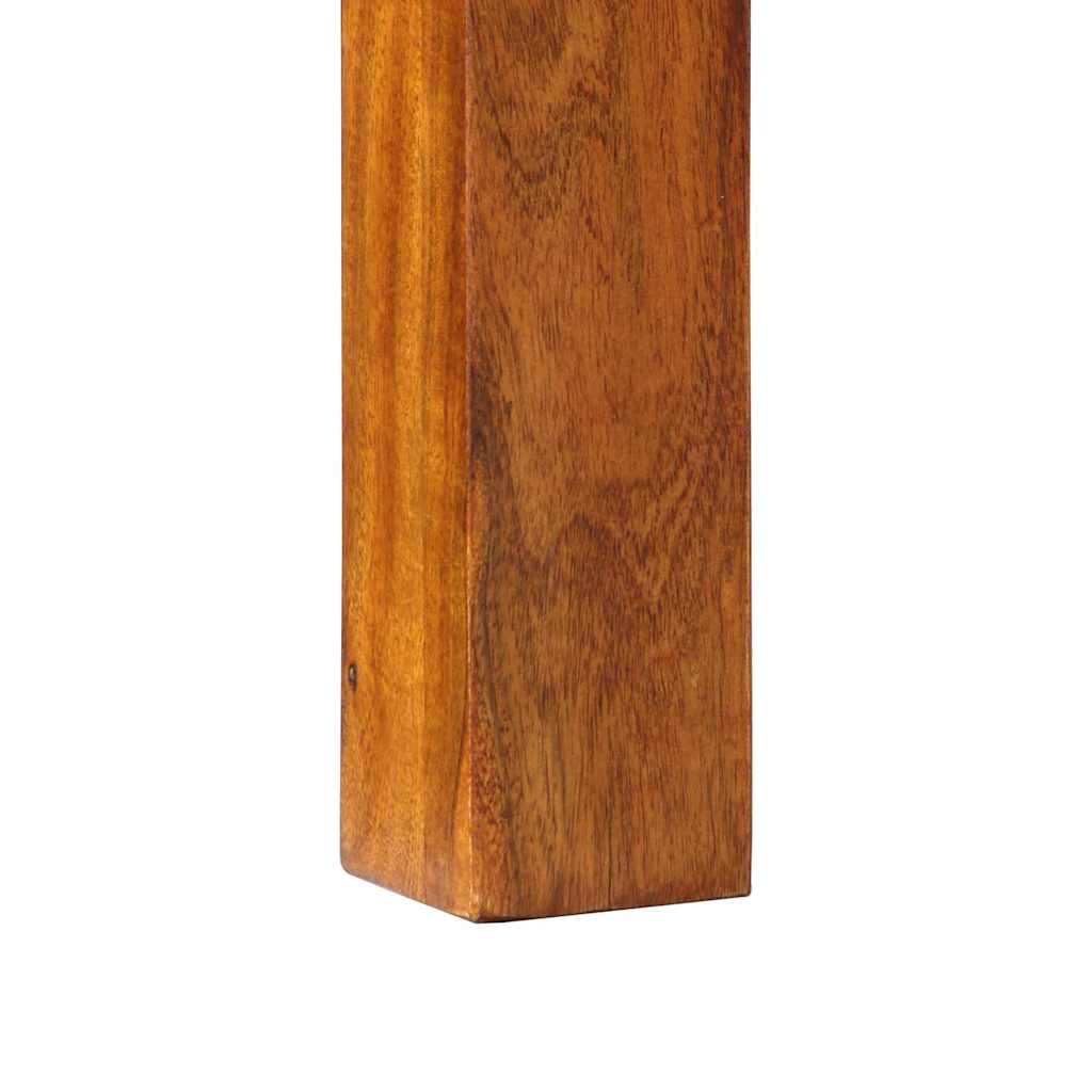 vidaXL Γραφείο με συρτάρι Καφέ 100 x 50 x 75 cm Μασίφ ξύλο ακακίας