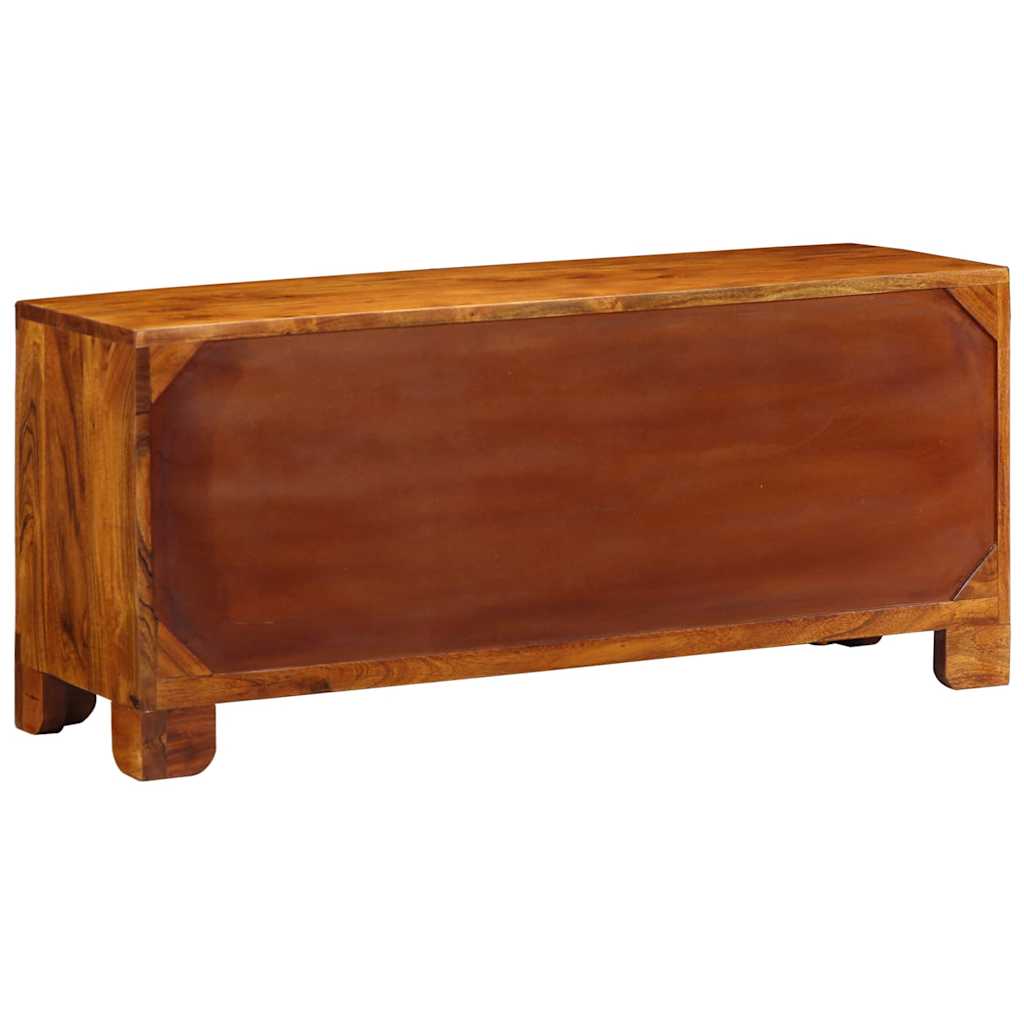 vidaXL Πάγκος για παπούτσια καφέ μελί 100 x 35 x 45 εκ.