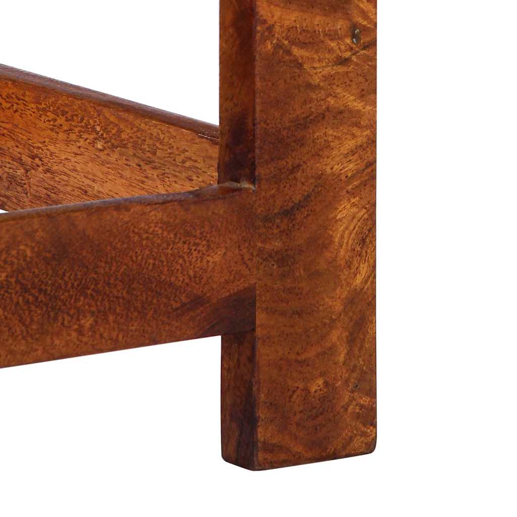 vidaXL Βάση τηλεφώνου Καφέ 35 x 35 x 75 εκ. Μασίφ ξύλο ακακίας