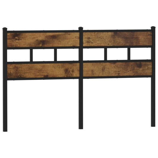 vidaXL Κεφαλάρι Καπνιστή Δρυς 150 εκ. Σιδερένιο/Επεξεργασμένο Ξύλο