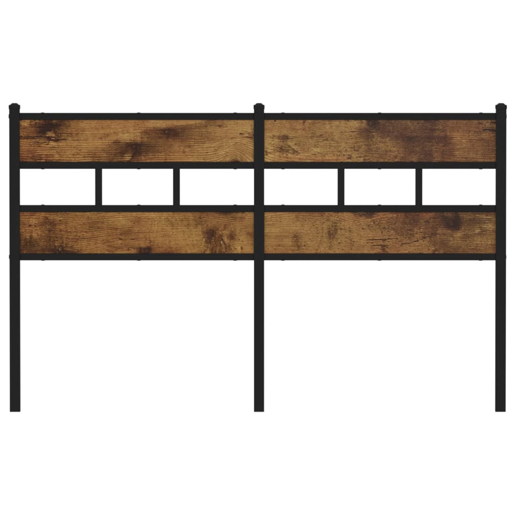 vidaXL Κεφαλάρι Καπνιστή Δρυς 150 εκ. Σιδερένιο/Επεξεργασμένο Ξύλο