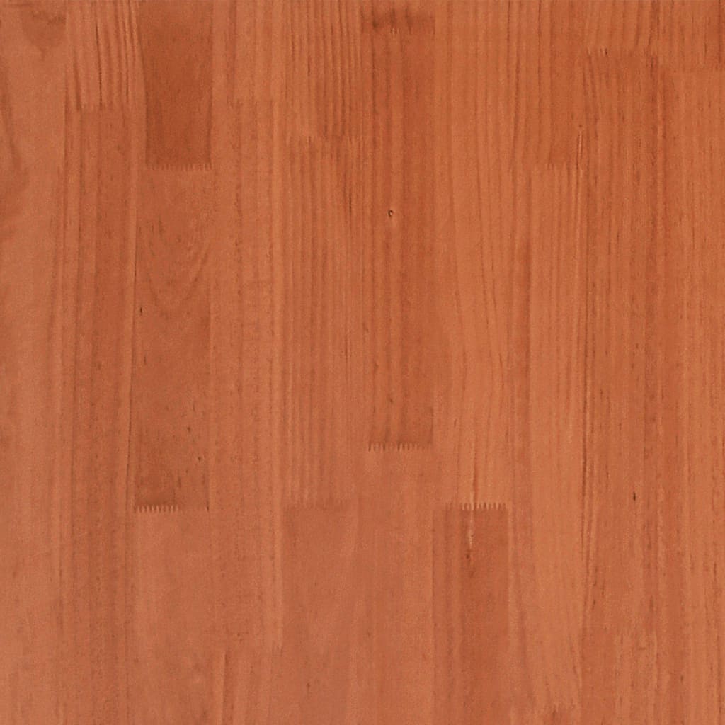 vidaXL Σκελετός Κρεβ. Χωρίς Στρώμα Καφέ Κεριού 120x200 εκ Μασίφ Πεύκο