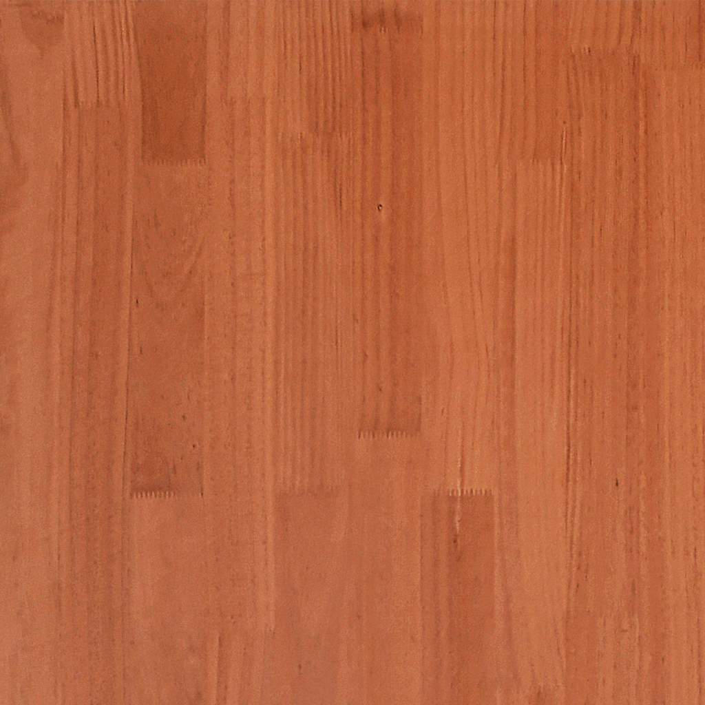 vidaXL Σκελετός Κρεβ. Χωρίς Στρώμα Καφέ Κεριού 150x200 εκ Μασίφ Πεύκο