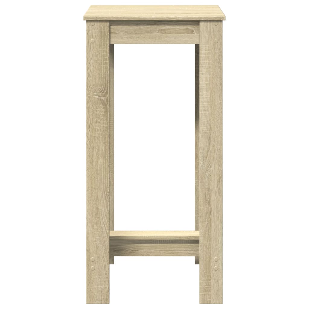 vidaXL Τραπέζι Μπαρ Sonoma Δρυς 51x50x103,5 εκ. Επεξ. Ξύλο