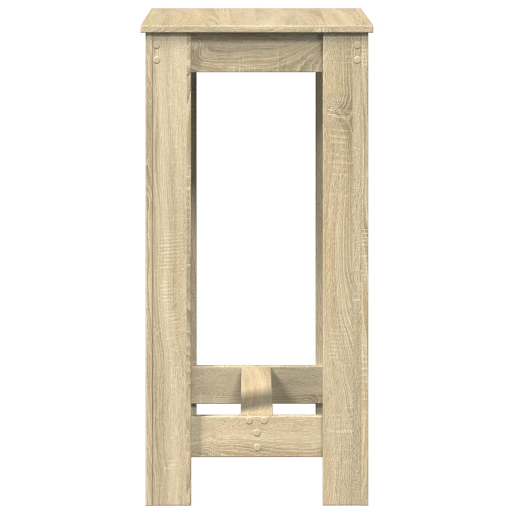 vidaXL Τραπέζι Μπαρ Sonoma Δρυς 51x50x103,5 εκ. Επεξ. Ξύλο