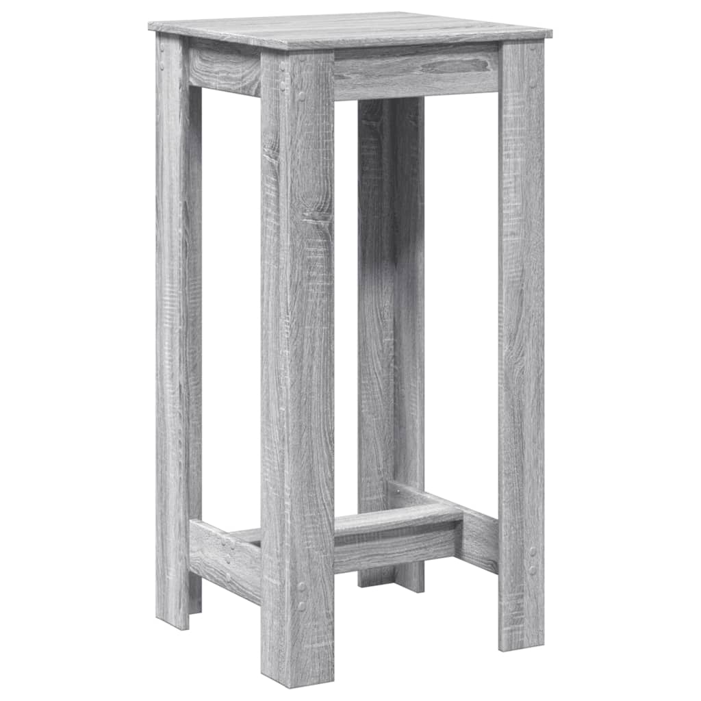 vidaXL Τραπέζι Κονσόλα Γκρι Sonoma 51x50x103,5 εκ. από Επεξεργ. Ξύλο
