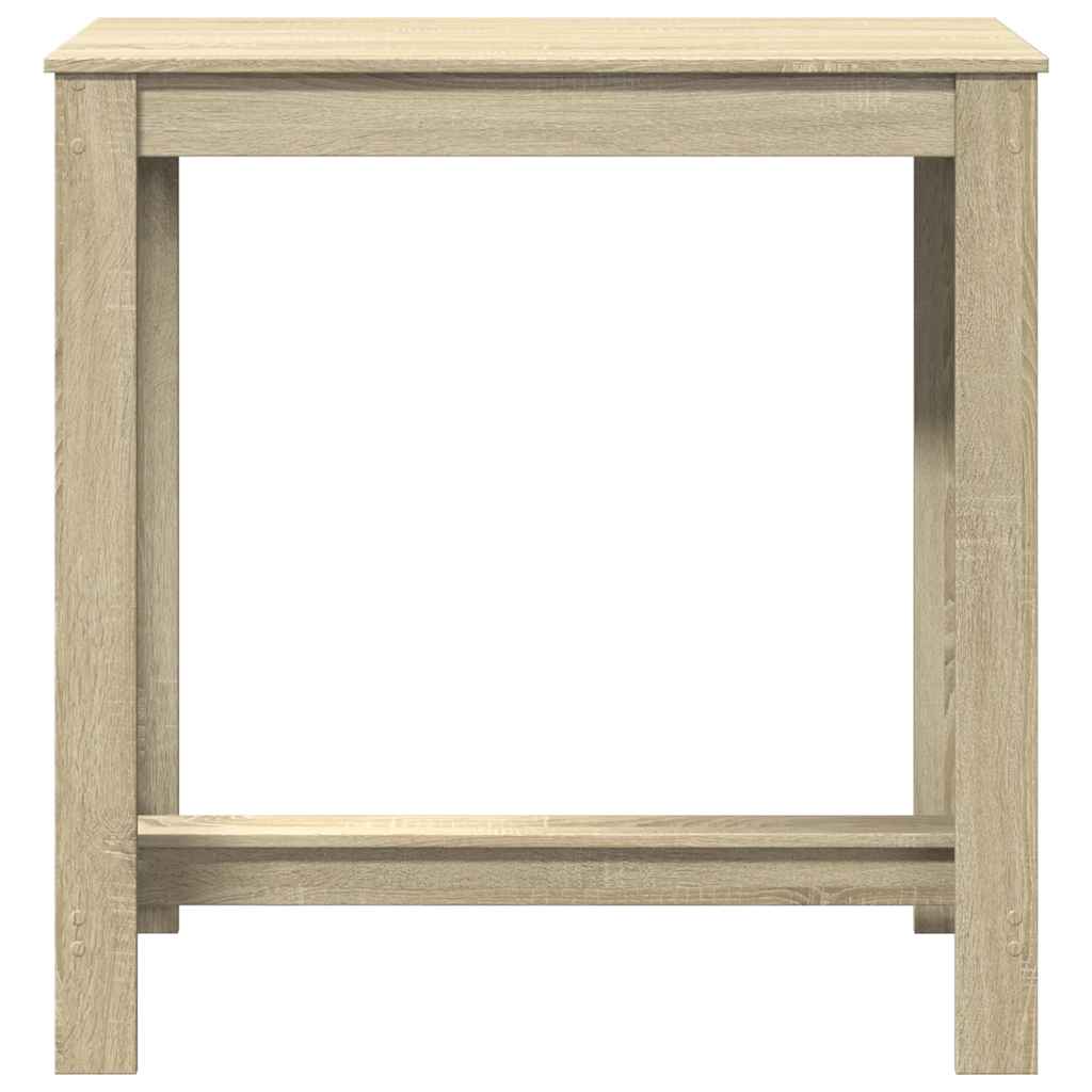 vidaXL Τραπέζι Μπαρ Sonoma Δρυς 102x50x103,5εκ. Επεξεργ. Ξύλο