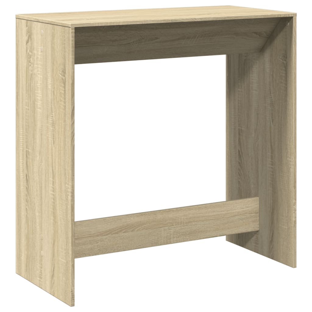 vidaXL Τραπέζι Μπαρ Sonoma Δρυς 102x50x103,5εκ. Επεξεργ. Ξύλο