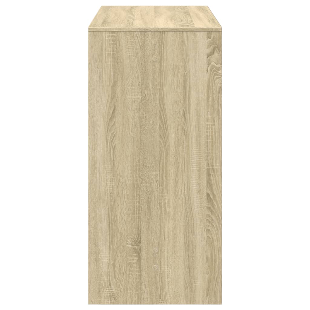 vidaXL Τραπέζι Μπαρ Sonoma Δρυς 102x50x103,5εκ. Επεξεργ. Ξύλο