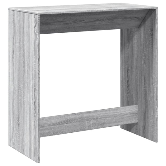 vidaXL Τραπέζι Μπαρ Γκρι Sonoma 102x50x103,5εκ. Επεξεργ. Ξύλο