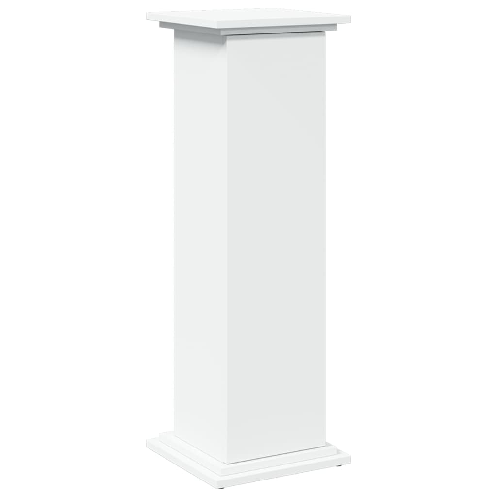 vidaXL Βάση Οθόνης με Αποθ. Λευκή 31x30x90 εκ. Επεξεργασμένο Ξύλο