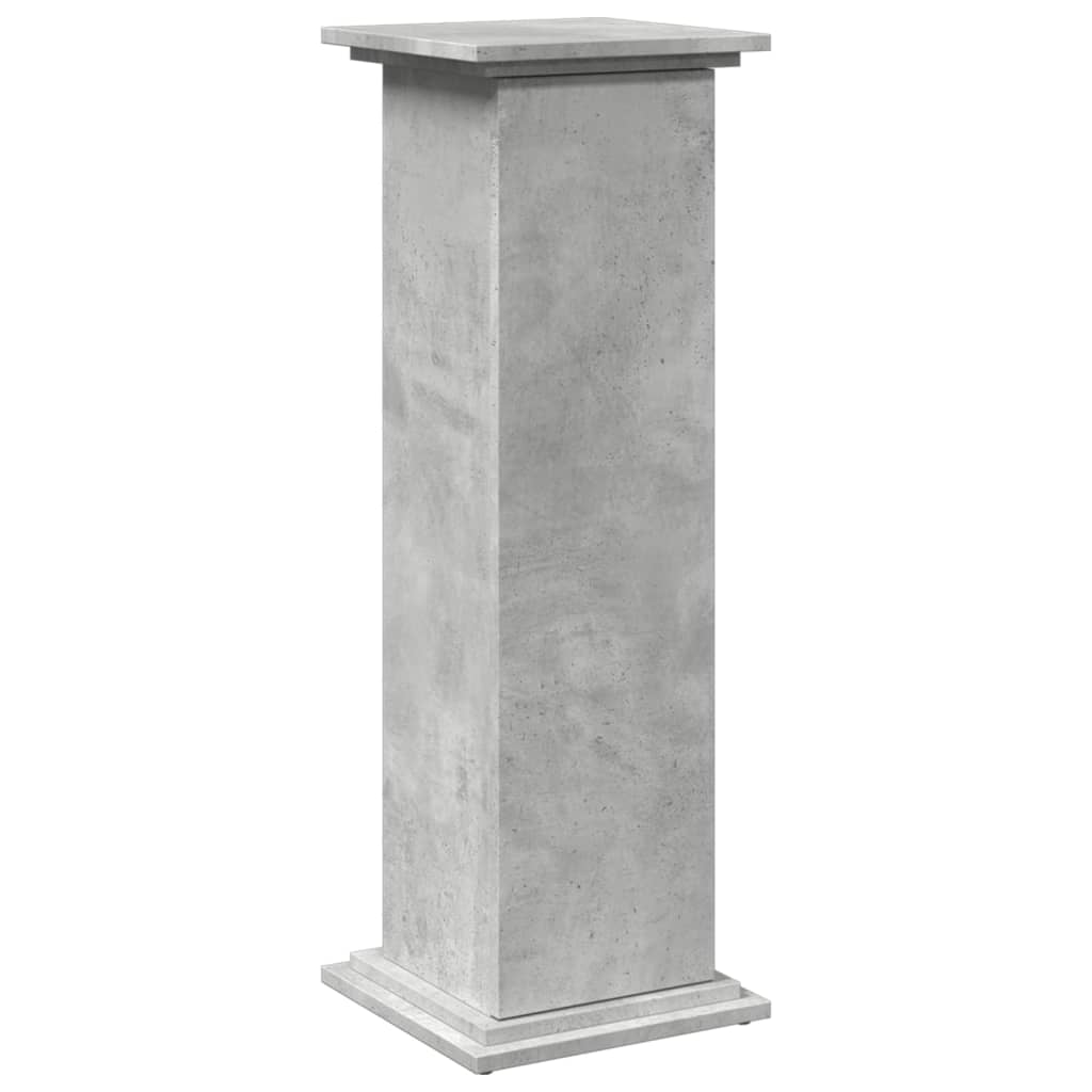 vidaXL Βάση Οθόνης με Αποθ. Γκρι Σκυρ. 31x30x90 εκ. Επεξεργασμένο Ξύλο