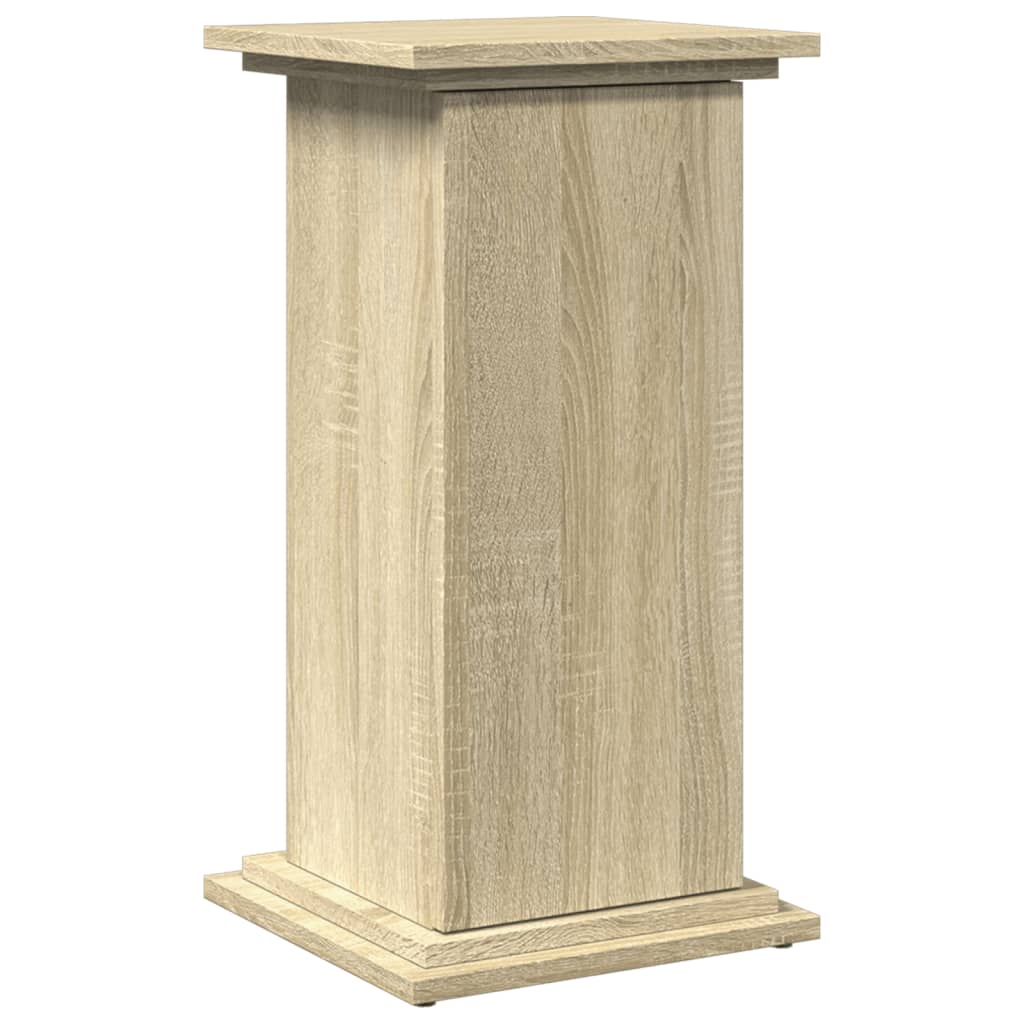vidaXL Βάση Οθόνης με Αποθ. Sonoma Δρυς 31x30x60 εκ Επεξεργασμένο Ξύλο