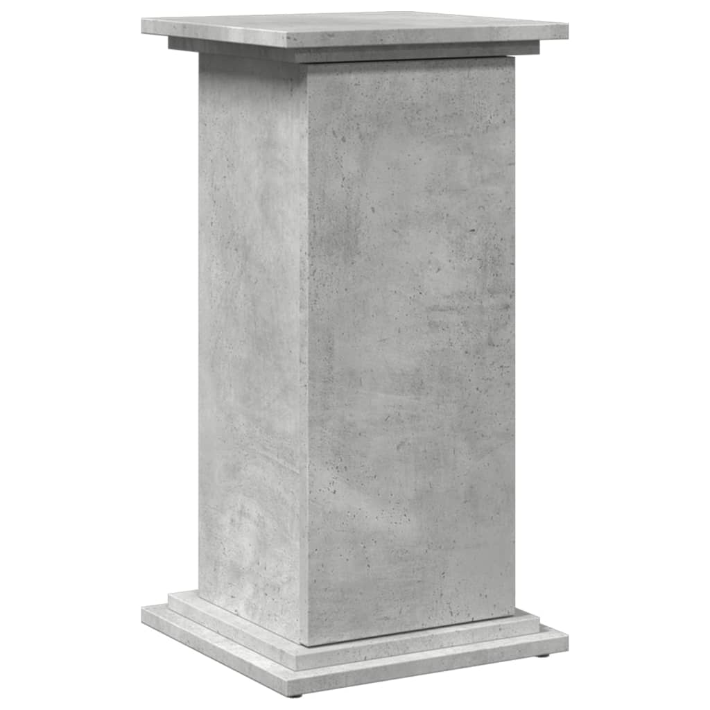 vidaXL Βάση Οθόνης με Αποθ. Γκρι Σκυρ. 31x30x60 εκ. Επεξεργ. Ξύλο