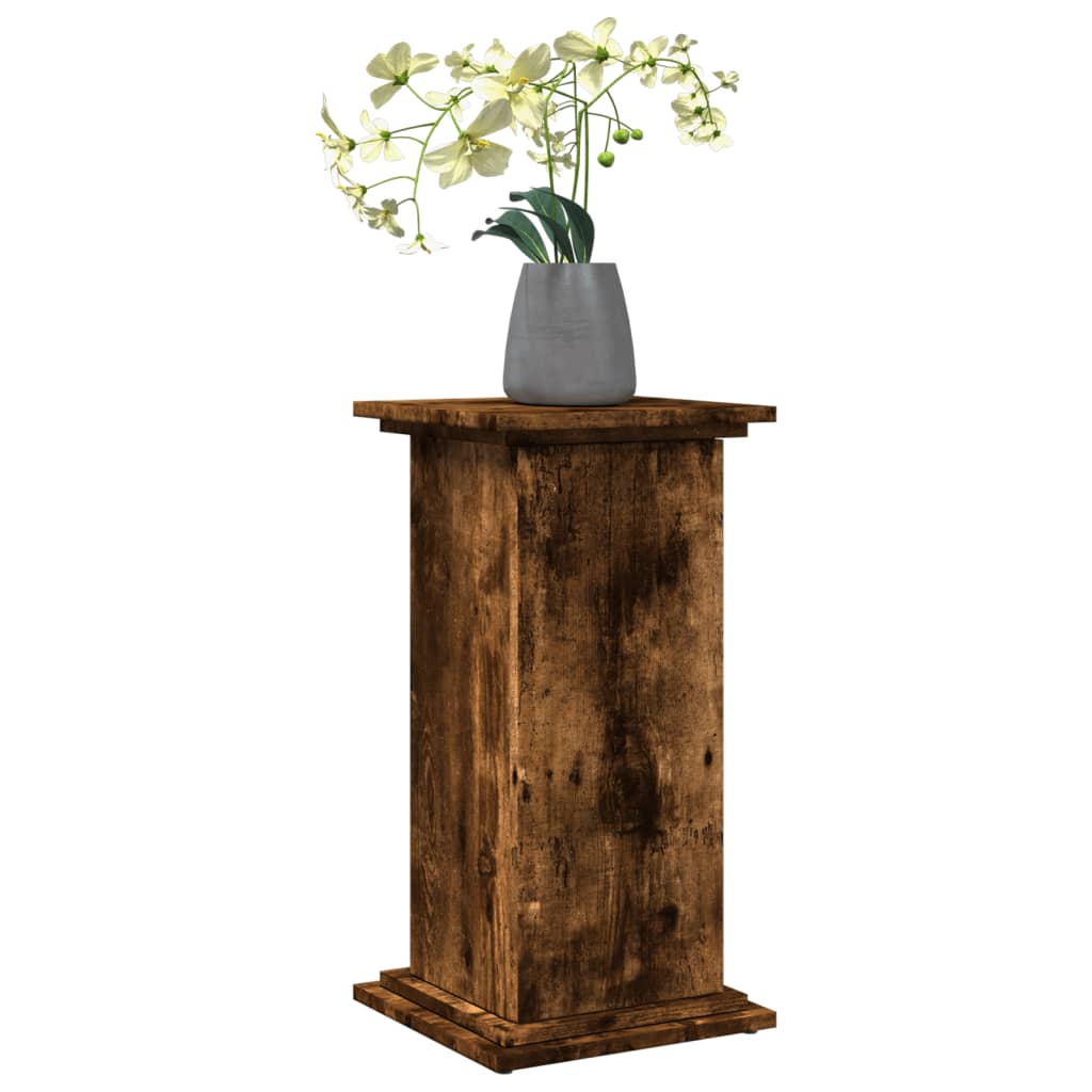 vidaXL Βάση Οθόνης με Αποθ. Καπνιστή Δρυς 31x30x60 εκ Επεξεργ. Ξύλο