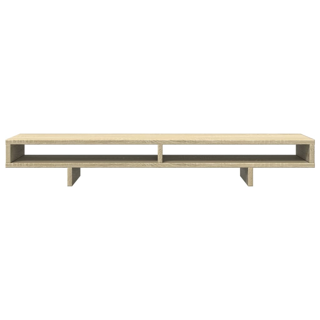 vidaXL Βάση Οθόνης Sonoma Δρυς 100x27x15 εκ. από Επεξ. Ξύλο