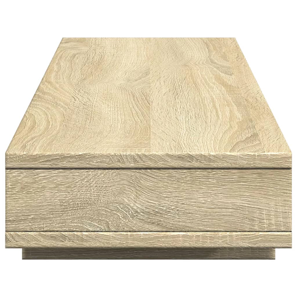 vidaXL Βάση Οθόνης Sonoma Δρυς 100x27x15 εκ. από Επεξ. Ξύλο