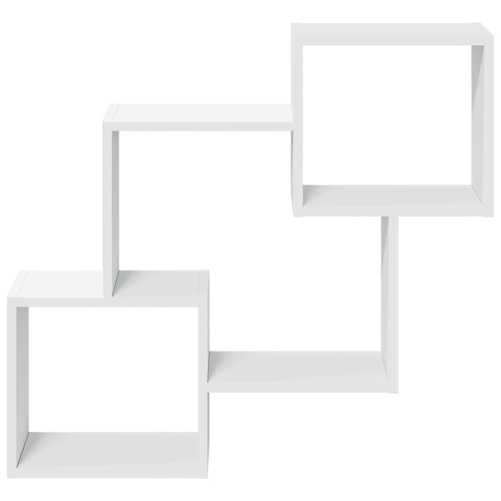 vidaXL Ντουλάπι Τοίχου Λευκό 78x18x71 εκ. από Επεξεργασμένο Ξύλο