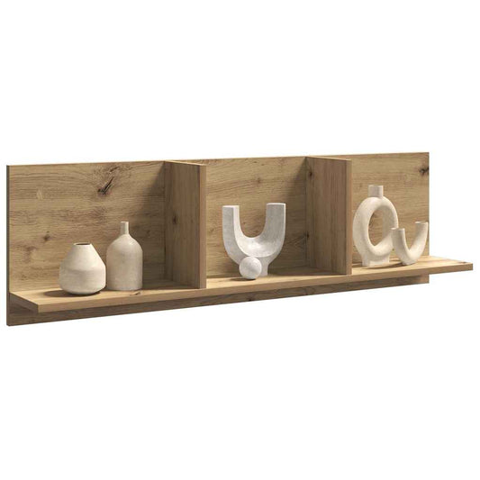 vidaXL Ντουλάπι Τοίχου Αρτισιανή Δρυς 100x16,5x30εκ Επεξεργασμένο Ξύλο