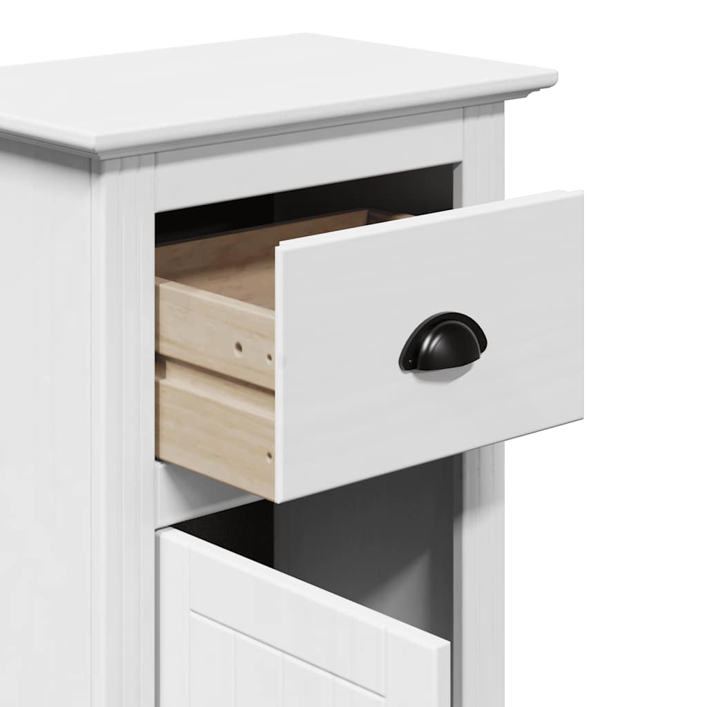 vidaXL Ντουλάπι μπάνιου "BODO" Λευκό 44x30x90 cm