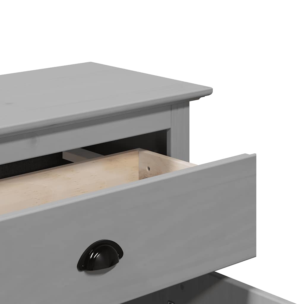 vidaXL Ντουλάπι διαδρόμου BODO Γκρι 80x35x90 cm