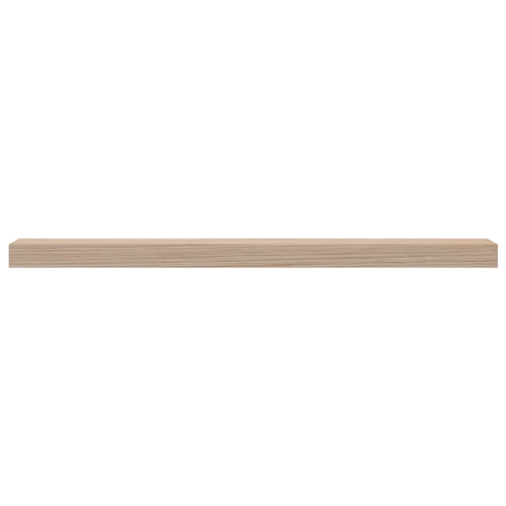 vidaXL Ράφια Τοίχου 2 τεμ. 80x23,5x4 εκ. Επεξεργασμένο Ξύλο